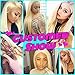 VIOLET Brazilian Blonde Hair 3 Bundles Weave Straight Hair Bundles 8A Blonde Hair Weft Human Hair Extensions for Women(14 14 14inch)