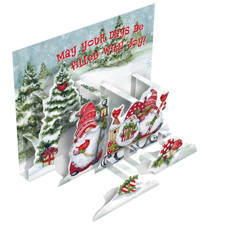 LANG Holiday Gnomes Pop-Up Christmas Cards (2005116)