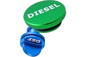 Unifizz Magnetic Billet Aluminum Blue D-ie-sel Exhaust Fluid Cap Fit for 2013-2023 DO-DGE Ram Cummins EcoD-ie-sel 1500/2500/3
