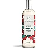 The Body Shop Strawberry Body Mist – Refreshes and Cools with a Sweet Fruity Scent – Vegan – 3.3 oz