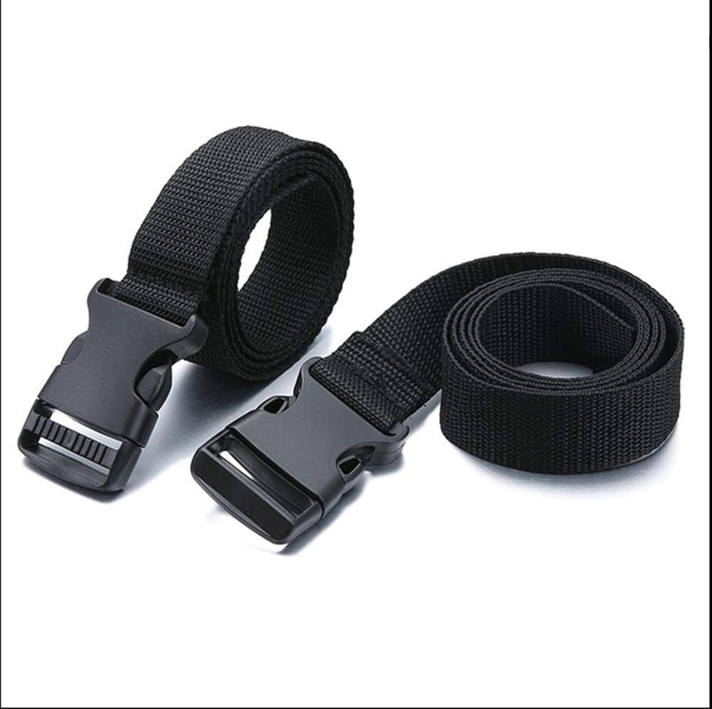 Backpack Chest Strap,2 Pack Chest Belt with Buckle Adjuster Heavy Duty Straps for Bags,Handles,Tents, Black - Image 3
