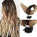 Full Shine Blonde Wire Extensions Real Human Hair 80 Gram Honey Blonde Highlight Beach Blonde Secret Headband Extensions Blonde One Piece Hair Extensions With 2 Removable Clips 18 Inch