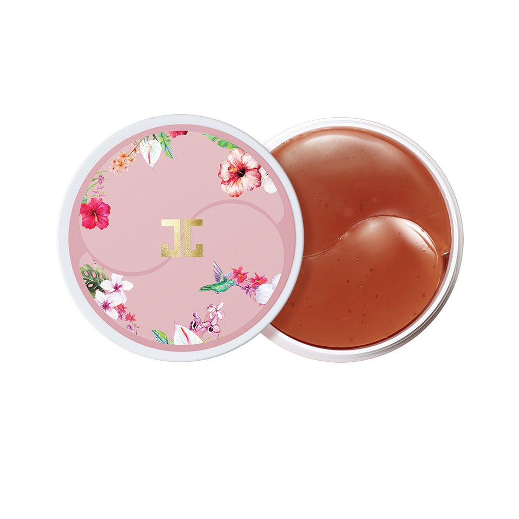 JAYJUN Roselle Tea Eye Gel Patch, Dark Circle, Under Eye Patch, 60 in Jar
