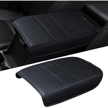 Kar Designers Synthetic Leather Gray Center Console Armrest Cover For 98-02 Ford Expedition