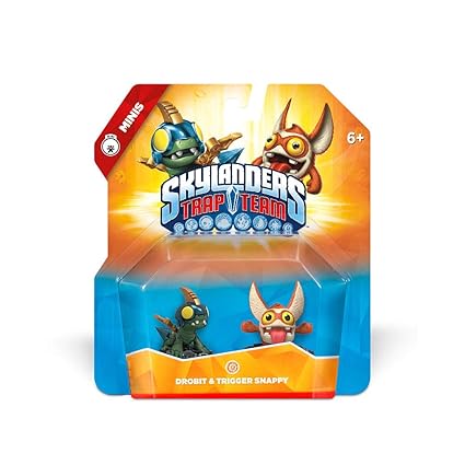 Skylanders Trap Team: Drobit & Trigger Snappy - Mini Character 2 Pack by Activision