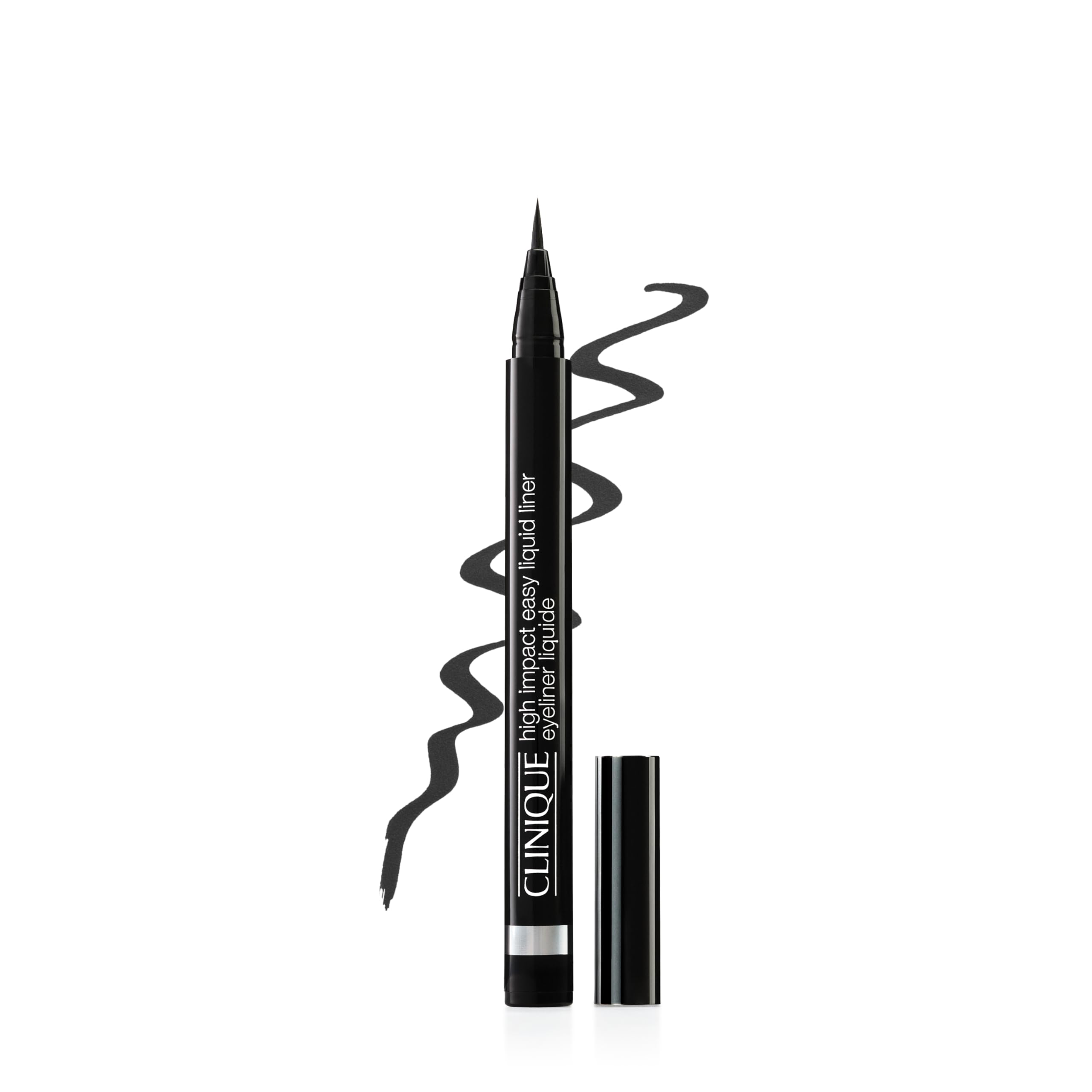 Clinique High Impact Easy Liquid Eyeliner | Waterproof, Long Lasting, Smudge Resistant + Safe For Sensitive Eyes