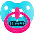 Battle Sports Binky Oxygen Football Mouthguard - Detachable Strap, Maximum Breathability, Works with Braces & No Boiling Required