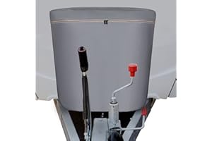 TUYU RV Propane Tank Cover, Camper Propane Tank Cover, Heavy Duty Waterproof Anti UV Double 30lb Propane Tank Cover for Camper RV Trailer Travel Propane Tanks, Tank Cover for LP Tank(for Double 30 LB)