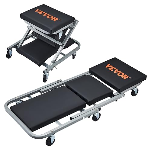 VEVOR Mechanic Creeper, Garage Gift, 36