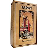 Vieux Monde Express Antique Edition Tarot Deck & Guide | Classic RWS Design