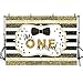 MEHOFOTO Mr Onederful Photo Studio Booth Background Gold Glitter Black and White Stripes Tie Boy Happy 1st Birthday Party Decoration Banner Backdrops for Photography 7x5ft