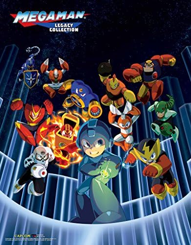 CWS Media Group Mega Man Legacy Collection Game Wall Scroll Poster