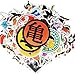 Dragon Ball Z Laptop Stickers 100Pcs Anime Waterproof Stickers for Skateboard Luggage Helmet Guitar