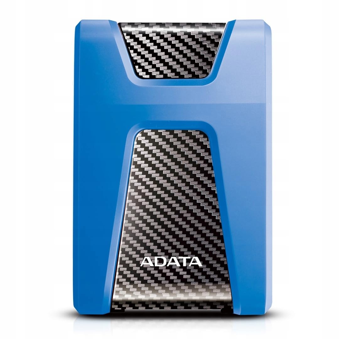 ADATA AHD650-1TU31-CBL DashDrive Durable HD650 - Hard drive - 1 TB - external (portable) - 2.5" - USB 3.1-256-bit AES - blue - (Storage > External Hard Drives)