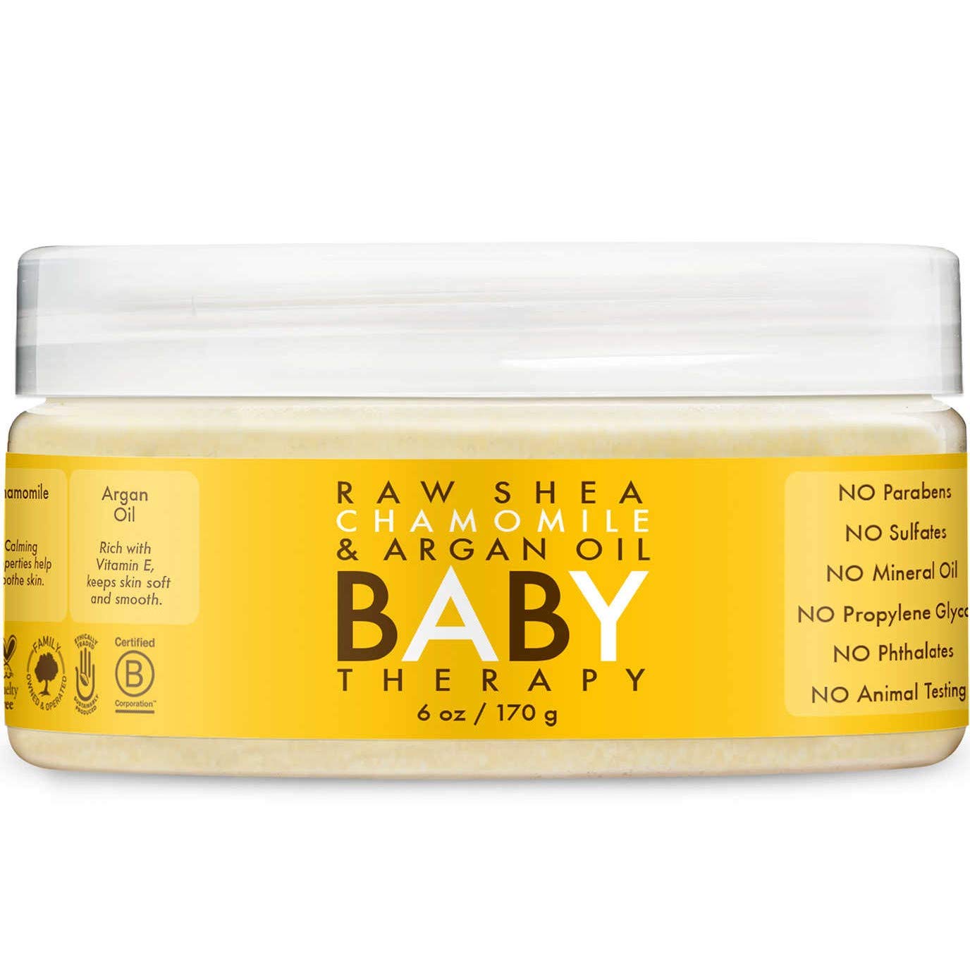 Shea Moisture Chamomile and Argan Oil Baby Butter Balm by Shea Moisture for Kids - 6 oz Balm