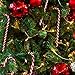 Candy Cane Hanging Ornaments 7 Inches 12Pc Red White Christmas Ornament