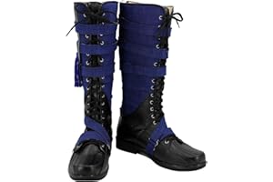 Allten Mens Dr Stephen Strange Lace up Boots Shoes Halloween Cosplay Costume