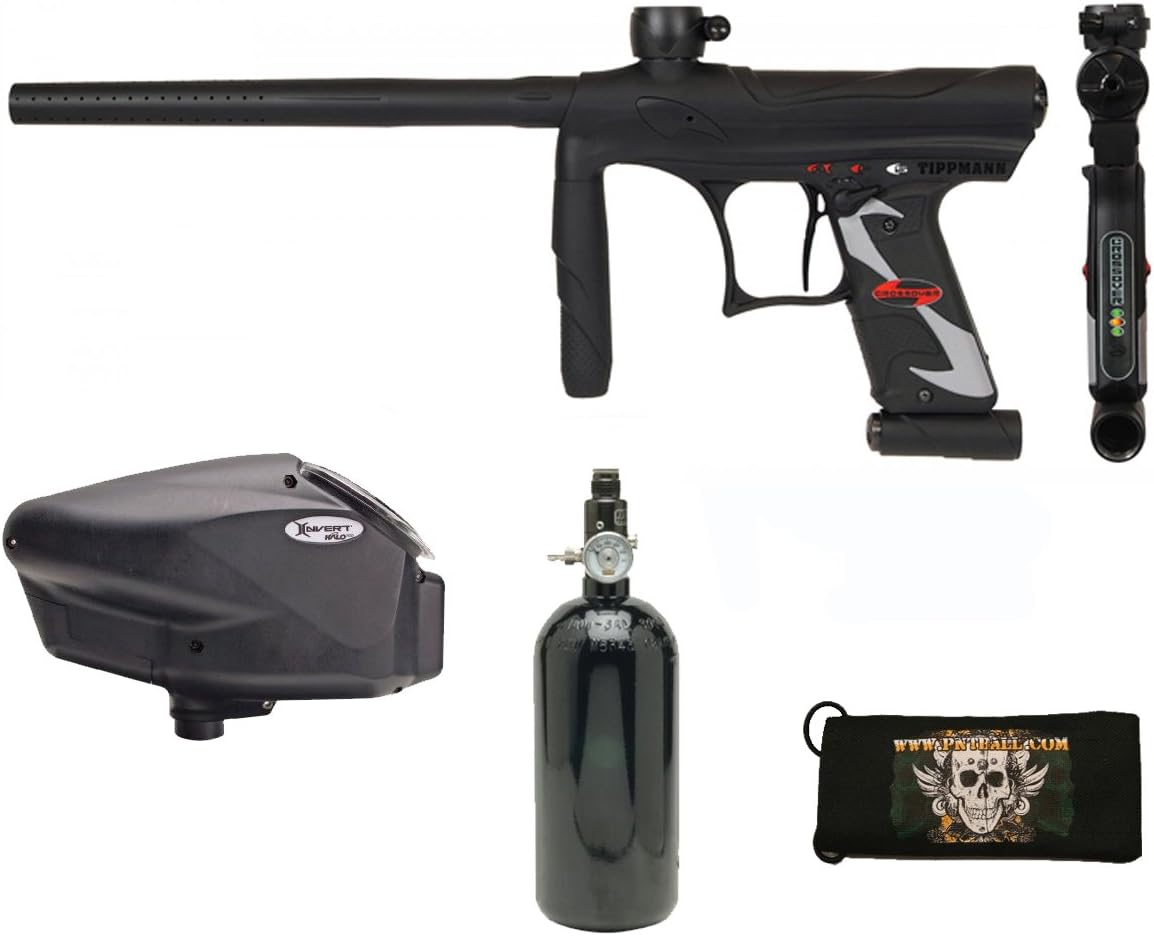 Tippmann Crossover Paintball Marker Gun Nitro Halo Set