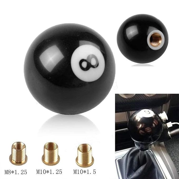 SAUTOP Universal Car Auto Truck 8 Ball Gear Shifter Lever Handle Shift