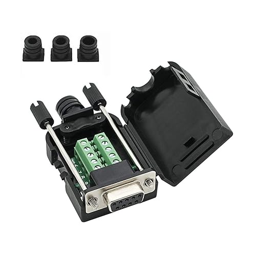 DB9 9-Pin Male To Female Serial Port Connector Terminal Adapter RS232 To RS485 Converter Board From Connectors, Plugs & Sockets - Price 5.38 - View #2