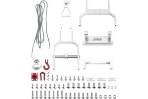 INJORA Tow Truck Crane Kit for 1/18 TRX4M Stock Chassis Carbon Fiber Universal (4M-89) Aluminum Universal Chassis (4M-111)(Si