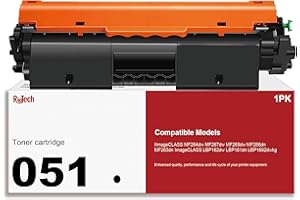 051 Black Toner Cartridge,1 Pack Compatible Replacement for Canon 051H CRG-051 for ImageCLASS MF264dw MF269dw LBP162dw LBP161