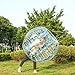 Ludosport 5 FT Inflatable Bumper Bubble Balls Soccer Ball for Adults & Teens, Dia Giant Human Hamster Knocker Ball Body Zorb Ball Outdoor Team Gaming Play (1.5m)