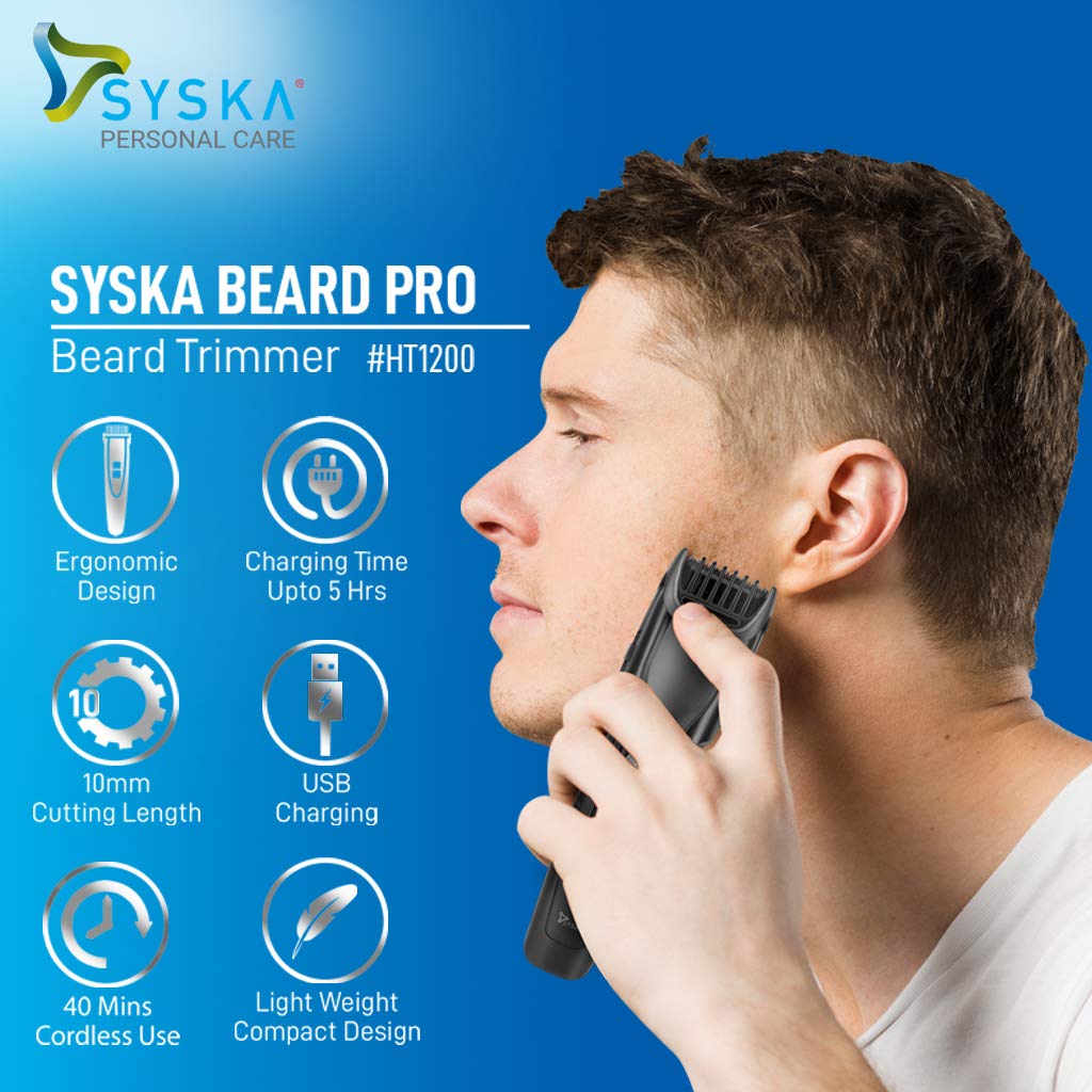 syska beard pro price