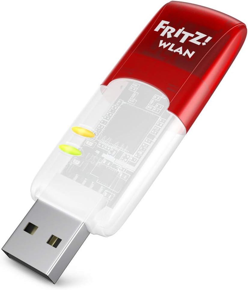 AVM FRITZ!WLAN USB Stick N v2 International compatible con cualquier router WiFi Avm Amazon