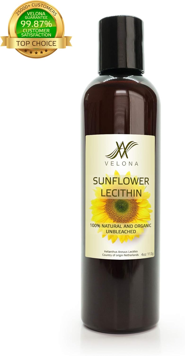 100 Sunflower Lecithin by Velona All Natural Clear