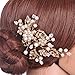Remedios Gold Wedding Headpiece Bridal Comb Crystal Hair Accessory