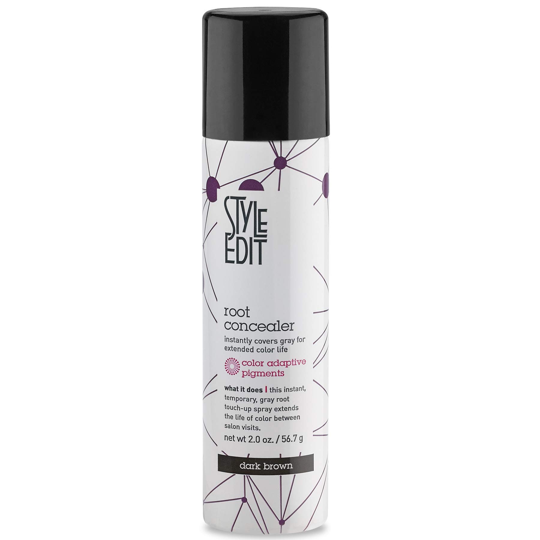 Style Edit Root Concealer Touch Up Spray Instantly Covers Grey Roots Professional Salon