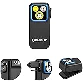OLIGHT Oclip Pro EDC Flashlight with Flood, Red Light, Tri-Light Source 500 lumens Rechargeable Pocket Light, Easy to Magneti