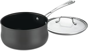 Cuisinart Contour Hard Anodized 3-Quart Saucepan with Cover