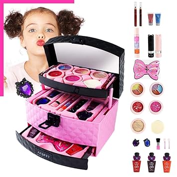 Amazon Co Jp メイクアップセット ままごと ドレッサー おもちゃ