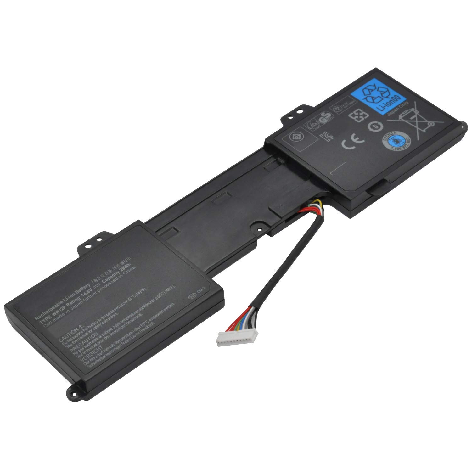 Amazon.com: DGTECH New WW12P Laptop Battery Compatible Dell Inspiron Duo 1090 Tablet PC Convertible 9YXN1 TR2F1(14.8V 29Wh): Computers & Accessories