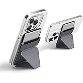 MOFT MagSafe Wallet Stand for iPhone 16/15/14/13/12 Series MagSafe Compatible Phone Stand with 3 Viewing Angles (Cool Gray)
