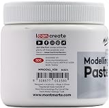 Mont Marte Modelling Paste 500ml White for Texture 3D Effects view 9