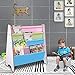 Yescom Wood Kids Book Shelf Sling Storage Rack Organizer Bookcase Display Holder White