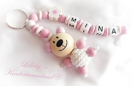 NAMENSANHÄNGER - Anhänger mit Namen - Baby, Kinder, Stern, Schlüsselanhänger, Wickeltasche, Kindergartentasche, Schulranzen (