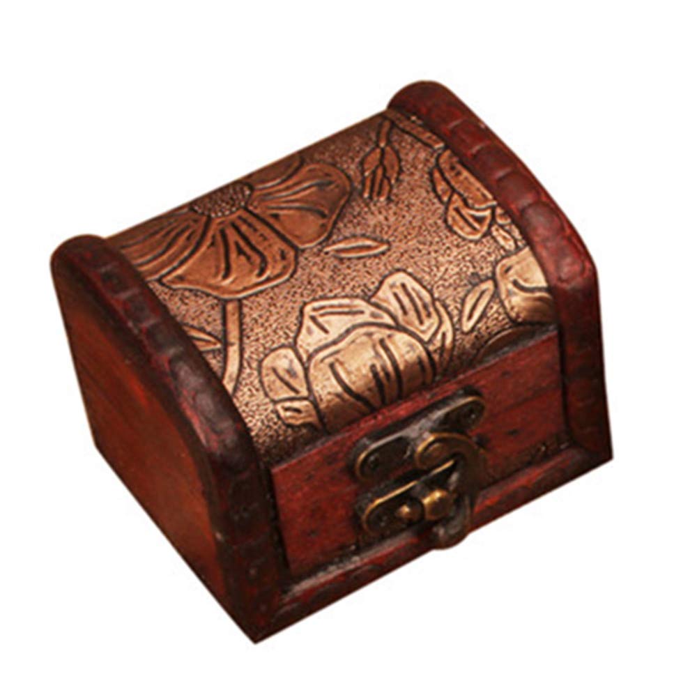 Amazon Com Amaping Vintage Handmade Wood Flower Carving Small