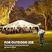 BN-LINK Outdoor Power Strip with Programmable Mechanical Timer and Yard Stake, 6 Grounded Outlets - 6 ft Cord, Weatherproof for Outdoor Lamps Lights Ponds Christmas Lights 1875W/15A ETL Listed