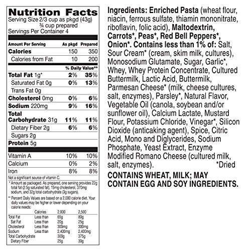 Betty Crocker Suddenly Salad, Creamy Parmesan Pasta Salad Dry Meals, 6.2 Oz Box