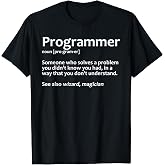 Cool Computer Programmer For Men Women IT Programming Coding T-Shirt