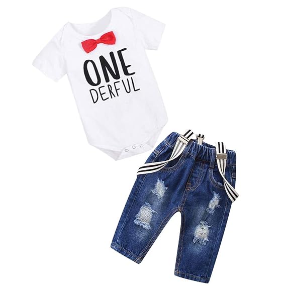 baby boy denim outfit