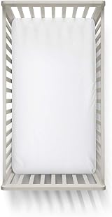 Dudu N Girlie Chicco Next to Me Crib Sheets Fitted 51x85, 2 Pack White view 2