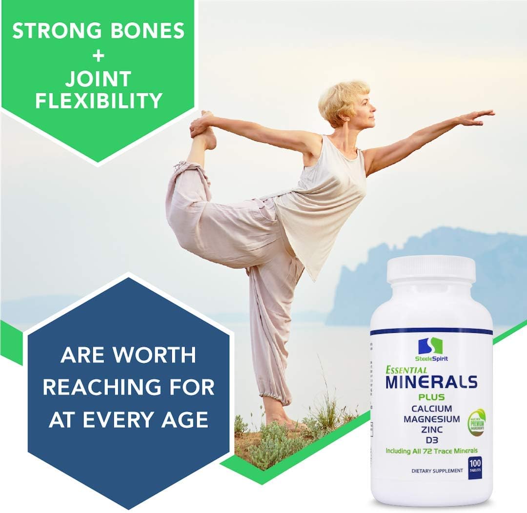 Multimineral with 1000mg Calcium Magnesium Zinc D3: Health & Personal Care