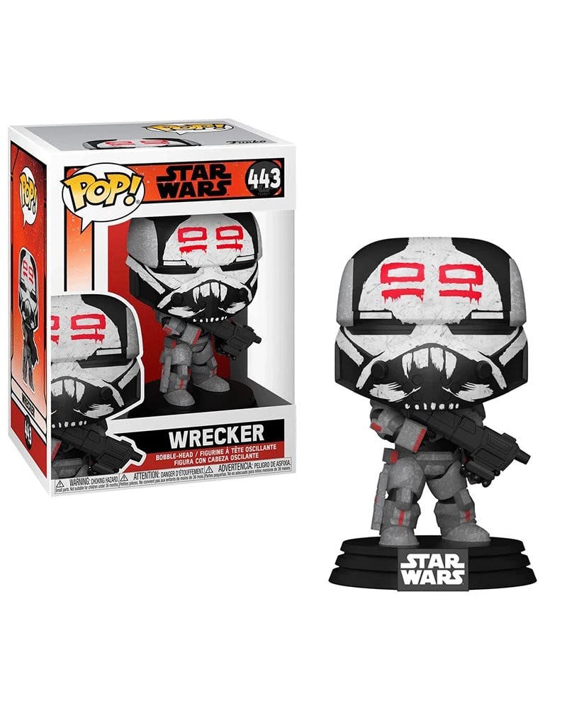 Funko POP! Star Wars: Bad Batch - Wrecker - Collectable Vinyl Figure - Gift Idea - Official Merchandise - Toys for Kids & Adults - Movies Fans - Model Figure for Collectors and Display