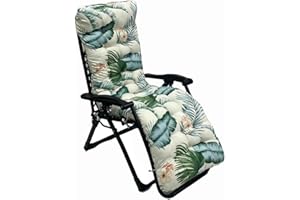 UPSEA Garden Sun Lounger Cushions Only, Thick Garden Recliner Chair Replacement Anti-Slip Cushion for Indoor Outdoor Patio Ya