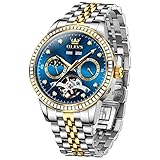 OLEVS Automatic Watches for Men Diamond Luxury